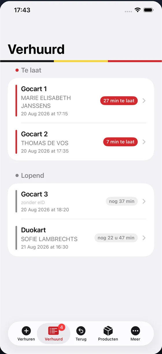 In één oogopslag wat er buiten staat