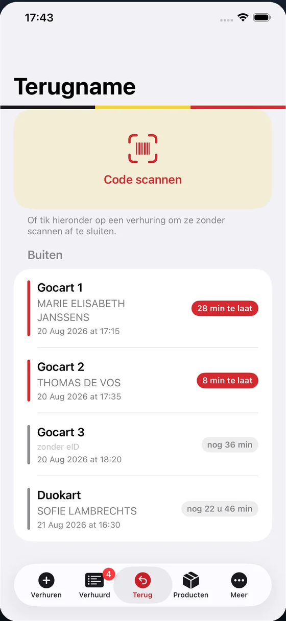 Code scannen en klaar